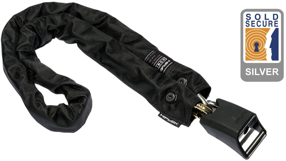 Hiplok Home Chain Lock 8mm x 120cm Sold Secure Silver - Image 3 of 4