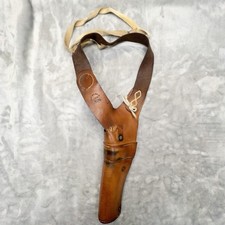 Vtg Brauer Bros Leather Shoulder Holster HS46 *Repaired* Made In USA