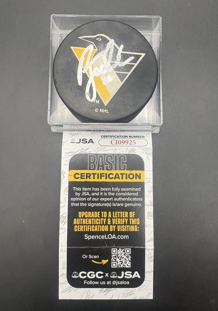 Rick Tocchet Signed Pittsburgh Penguins Hockey Puck-JSA CI09925 | eBay