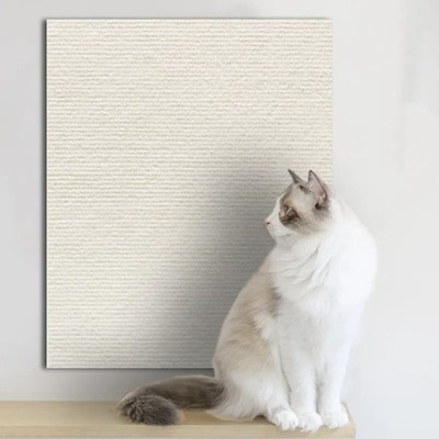 Selbstklebende Katzenkratzmatte zuschneidbar Teppich Sofa Wand Möbel Schutz