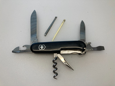 Victorinox Spartan Swiss Army Pocket Knife Black (D)