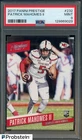 2017 Panini Prestige #232 Patrick Mahomes II Chiefs RC Rookie PSA 9 MINT
