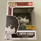 Funko Pop! Animation: Death Note - L with Cake - 219 (Hot Topic Excl.)