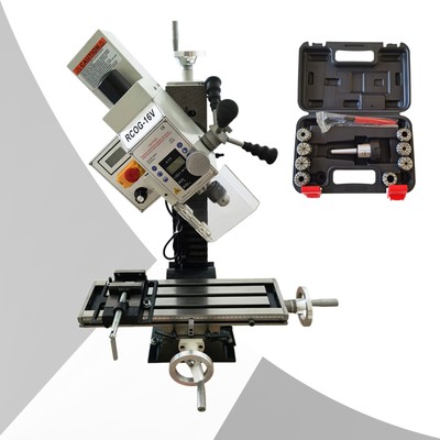Precision Drill Mill Machine 110V 600W Brushless Motor DIY MT2 Spindle