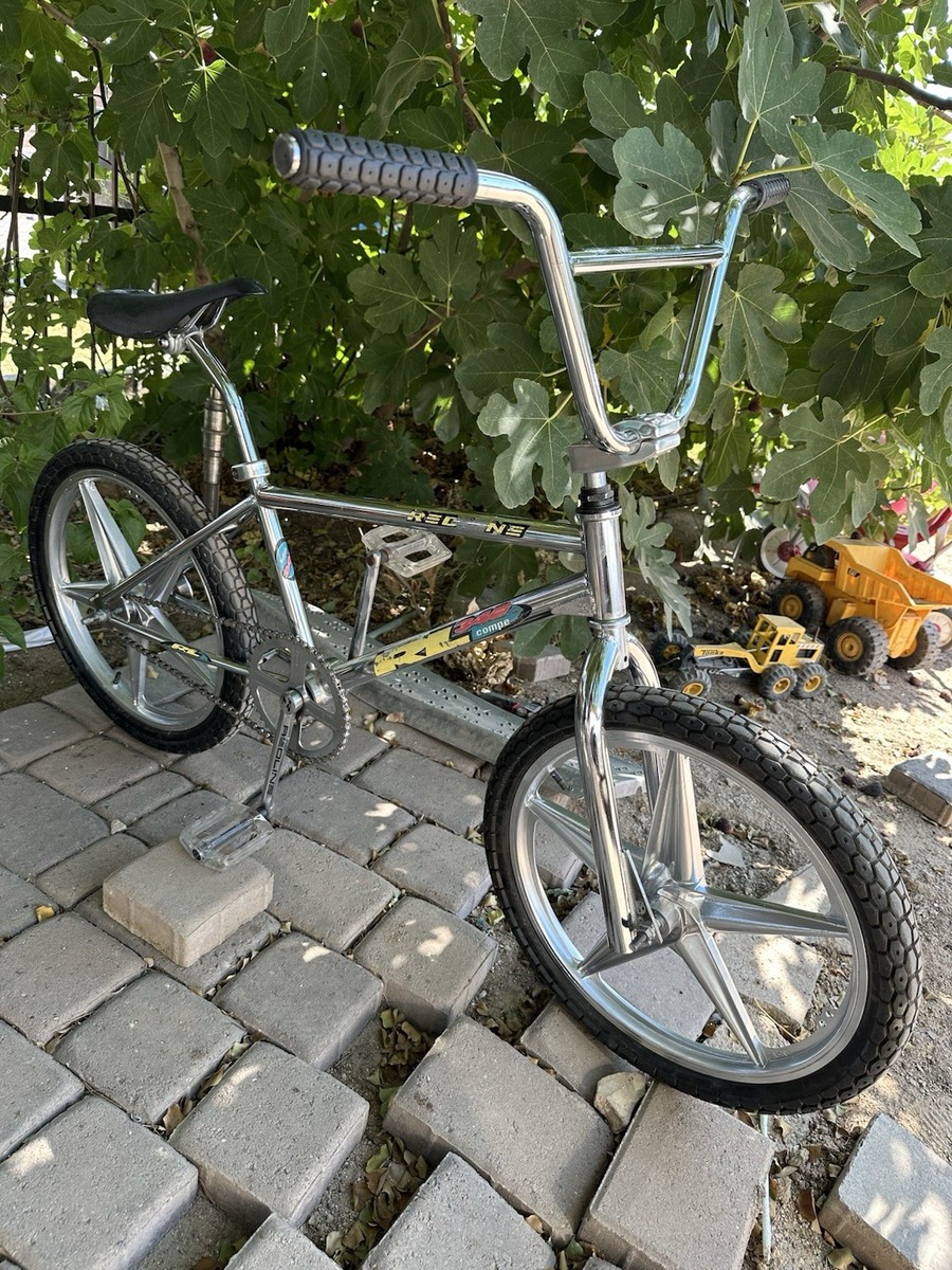 Vintage 1990's Redline RL340 Compe Chrome 20” BMX Bike | eBay