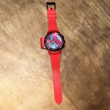 Marvel Spider-Man Kids Flashlight LCD Watch   Digital Time Display, Red/Black