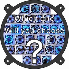 Custom Choose Your Design 200mm Computer Fan Grill Computer Case Mod