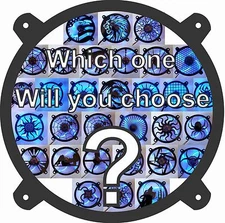 Custom Choose Your Design 200mm Computer Fan Grill Computer Case Mod