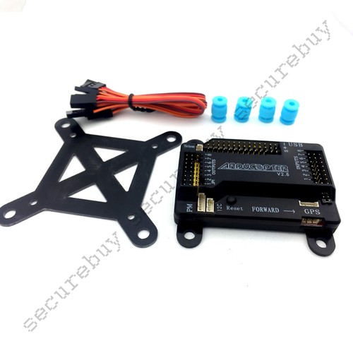 APM 2.8 Flight Controller w/ Shock Absorber NEO 6M GPS 5V 3A Power Module XT60 - Picture 4 of 11