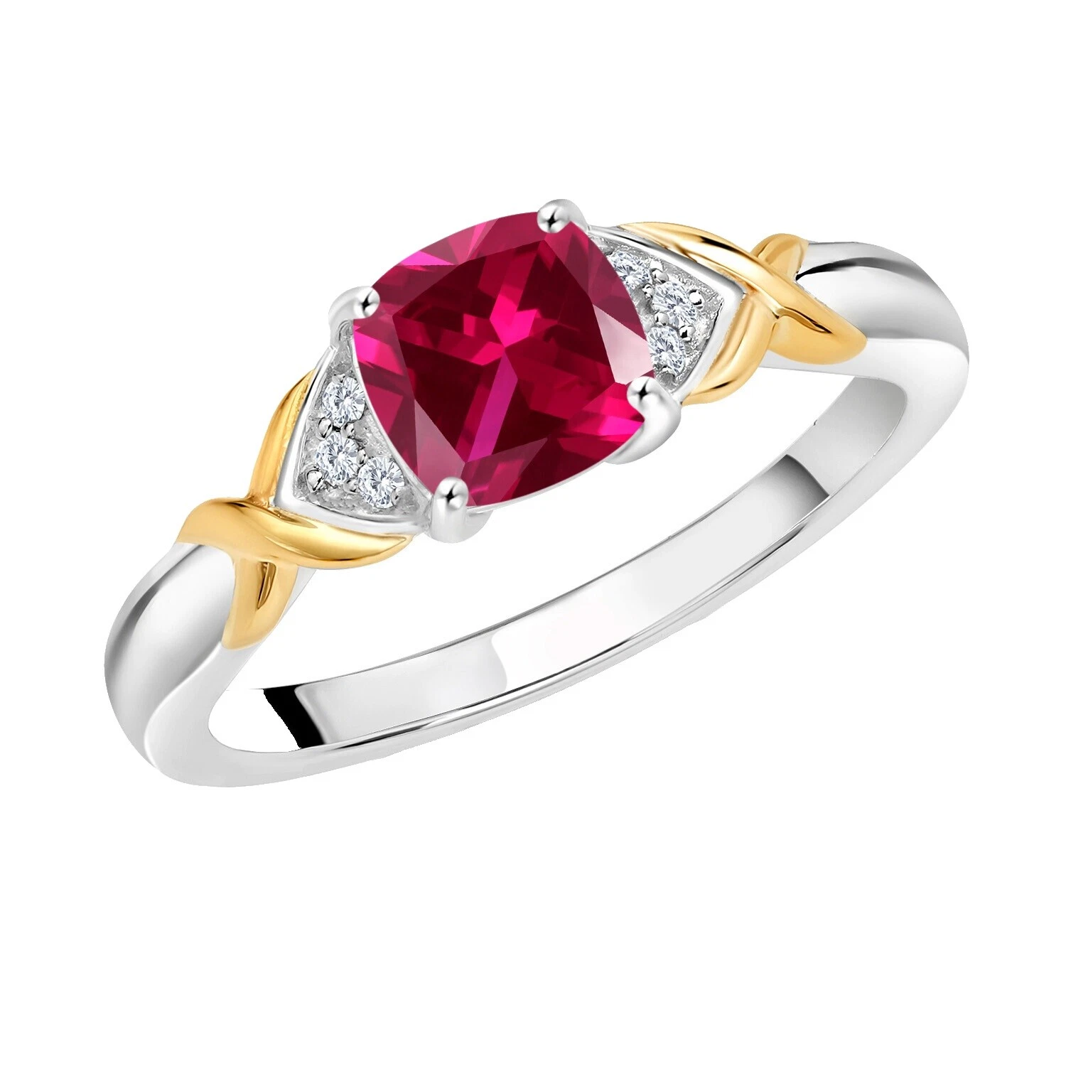 Ruby желтое золото пластыри застежки и завязки для мужчин