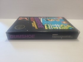 GUMSHOE (Nintendo, NES) Complete in Box CIB Hang Tab Intact 5 Screw Authentic