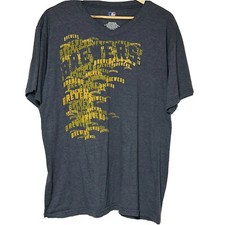 Milwaukee Brewers Mens/Womens Short Sleeve T-Shirt Blue Size XL