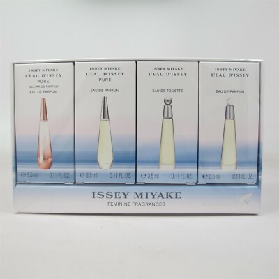 ISSEY MIYAKE Feminine Fragrances 4 Pcs Miniature Set NIB | eBay