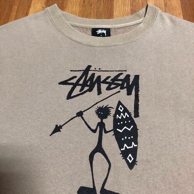 sweat stussy beige