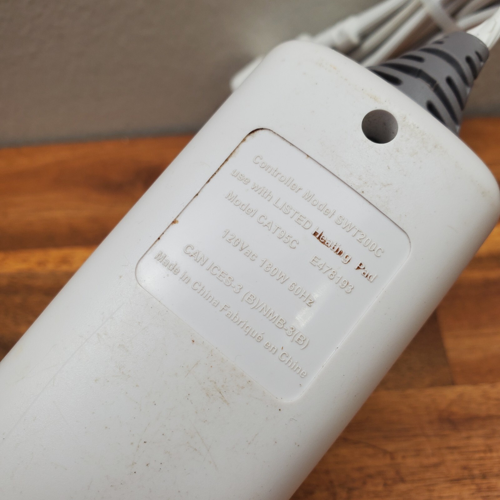 Sunbeam SWT200C White CAT95C Heating Pad Remote/Controller for sale online eBay