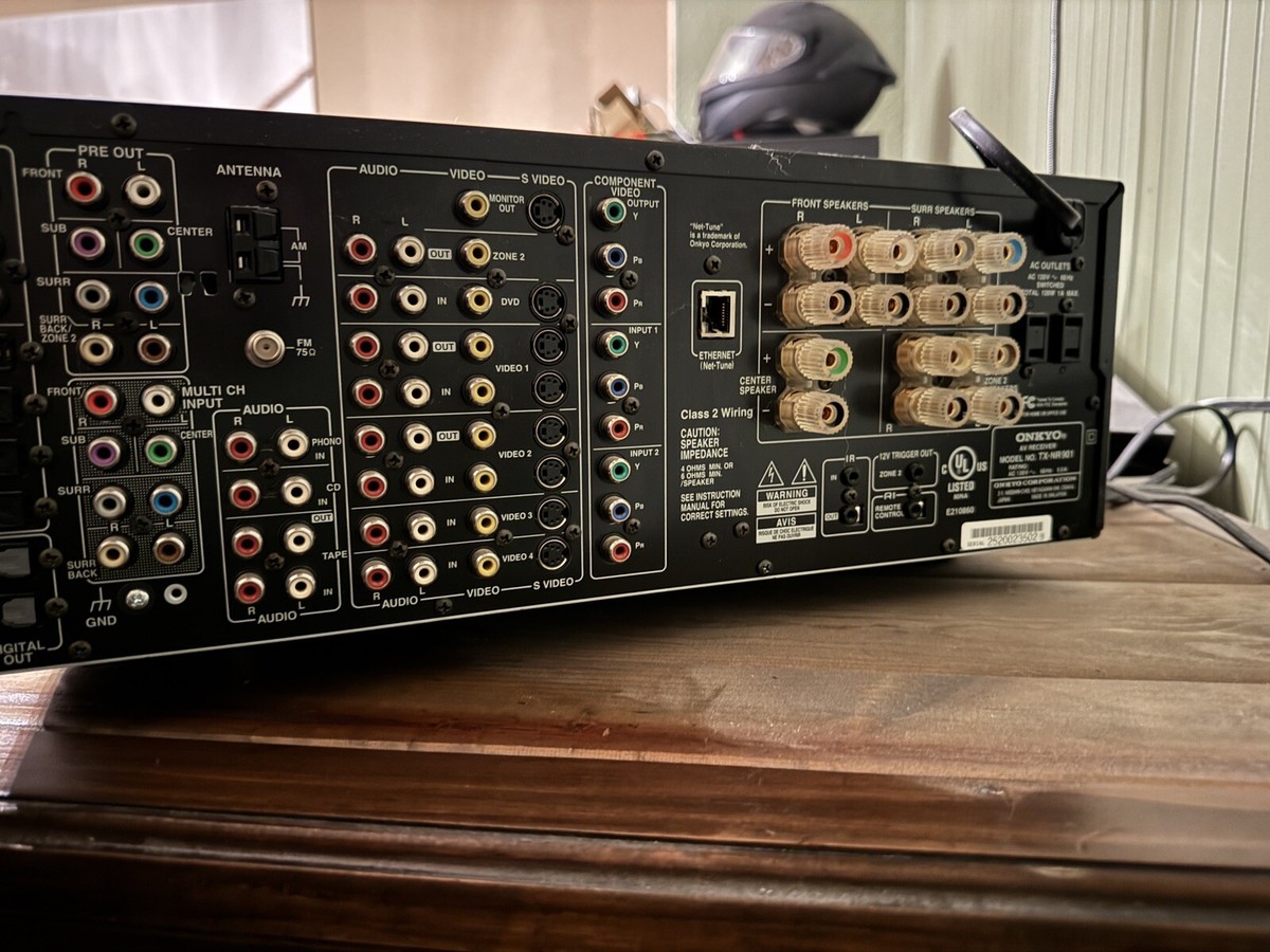 Onkyo TX NR901 7.1 Channel 770 Watt Receiver for sale online | eBay