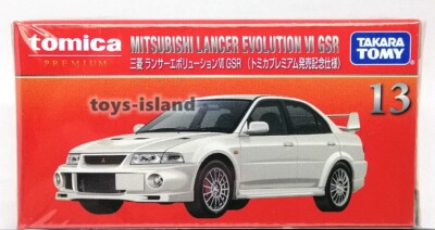 TOMICA PREMIUM 13 MITSUBISHI LANCER EVOLUTION VI GSR 1/61 TOMY EVO