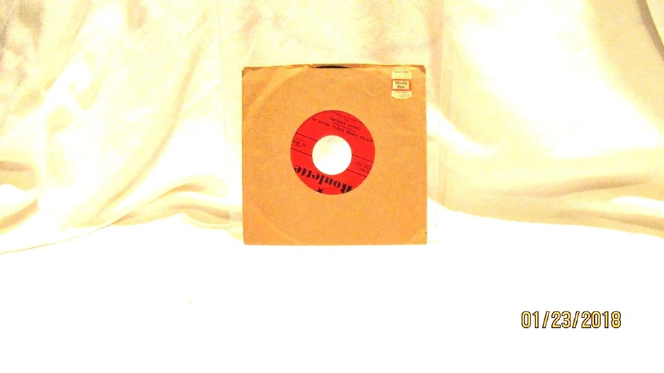 1957 Jimmie Rodgers Kisses Sweeter Than Wine Vinyl 45 Single Roulette R 4031 Pop - Image 2 of 4