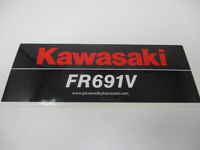 Genuine Kawasaki FR691V Engine Decal Sticker 56080-0945 56080-0749
