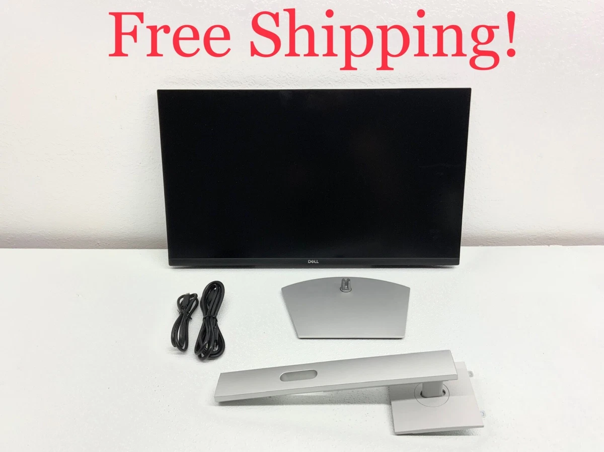 FOR PARTS - Dell S2722QC 27 inch 4K UHD Monitor - Platinum Silver