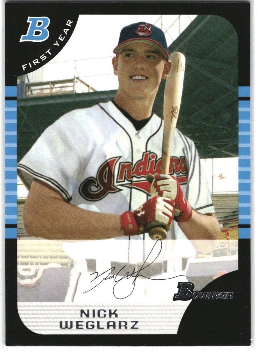 フレチャンオーダーページ 2005 Bowman Draft Nick Weglarz First Year Cleveland Indians #BDP47