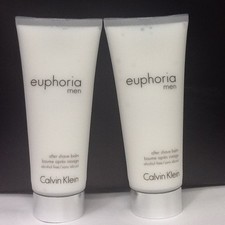 Euphoria for Men - Lot of 2 X 3.4 OZ After Shave Balm - SAME AS PICTURE