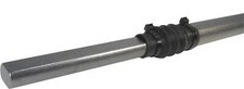 Borgeson 460018 Steel Collapsible Steering Shaft 18-12in Len 34in Dd 1in Dd