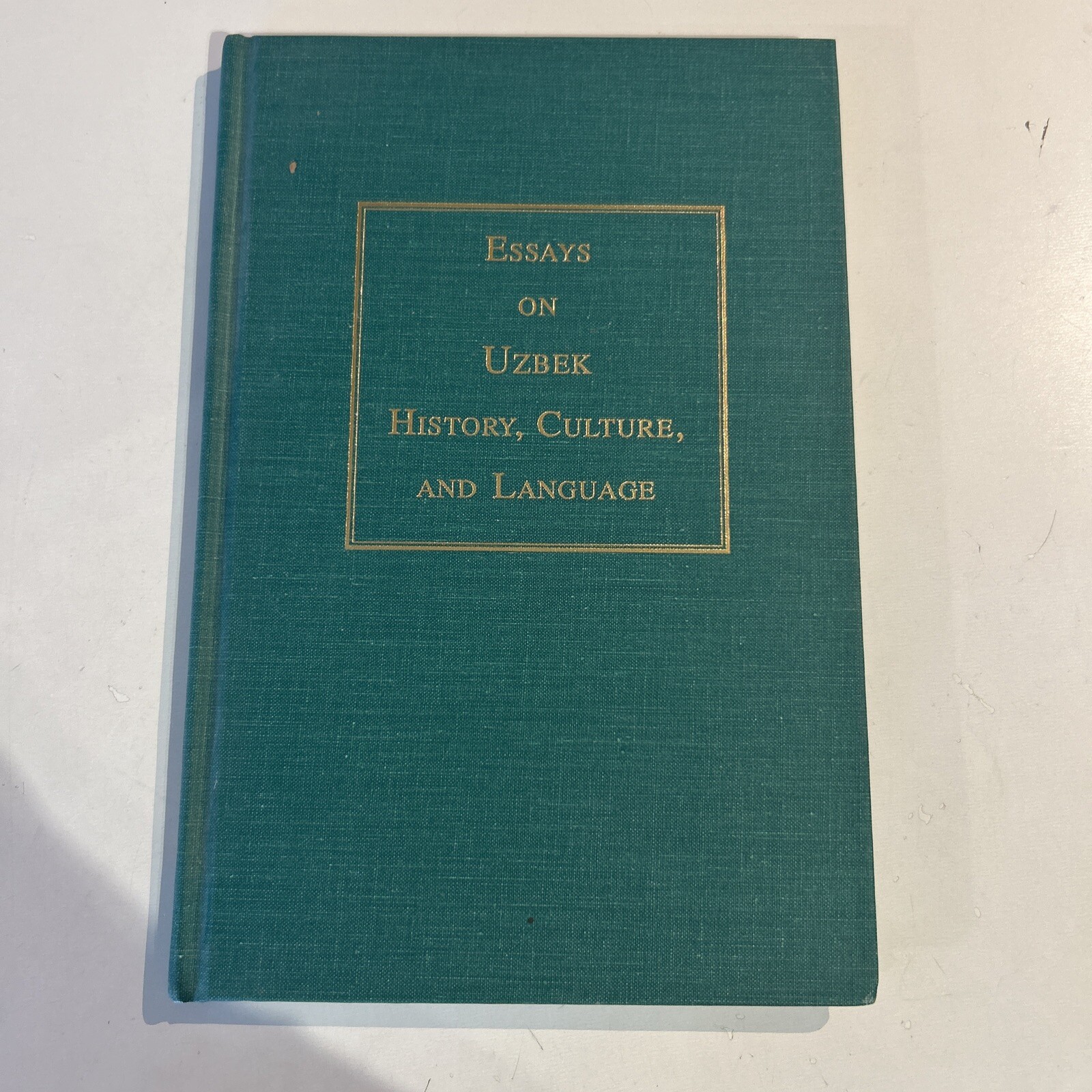 Essays on Uzbek History, Culture, and Language By Backyard Nazarov, 1993,vol 156