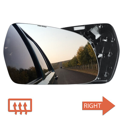 Spiegelglas Außenspiegel Glas beheizbar Rechts für Audi A4 (8K2, B8) 2009 - 2015