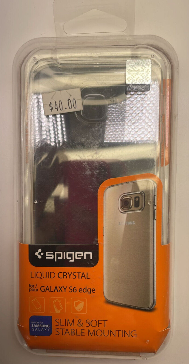 Spigen Liquid Crystal Case for Samsung Galaxy S6 Edge Crystal