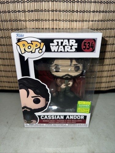 Funko Pop! Star Wars Cassian Andor #534 (2022 Summer Con) Vinyl Figure