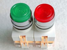 10PC NEW FIT FOR DELIXI LAY7-11DZS PUSHBUTTON SWITCHS INDICATOR LIGHT 1NO+1NC