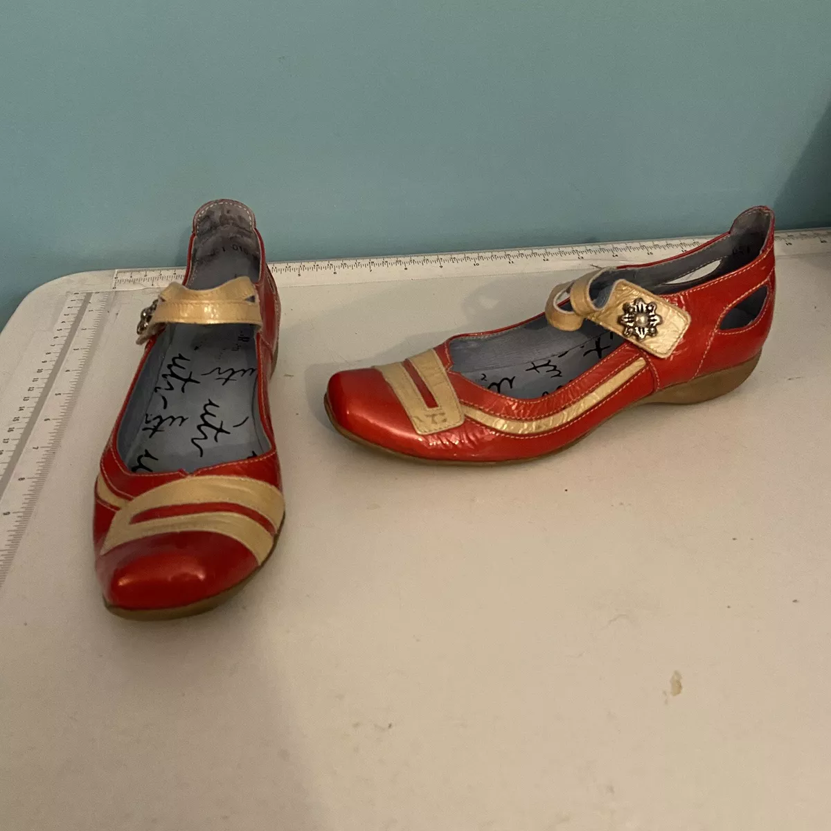 Ebay red shop shoes