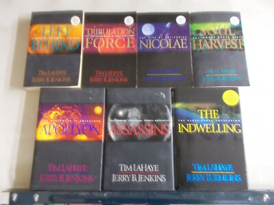15 LEFT BEHIND SERIES # MIXED LOT HC W/DJ & TRADE PB NEAR COMPLETE