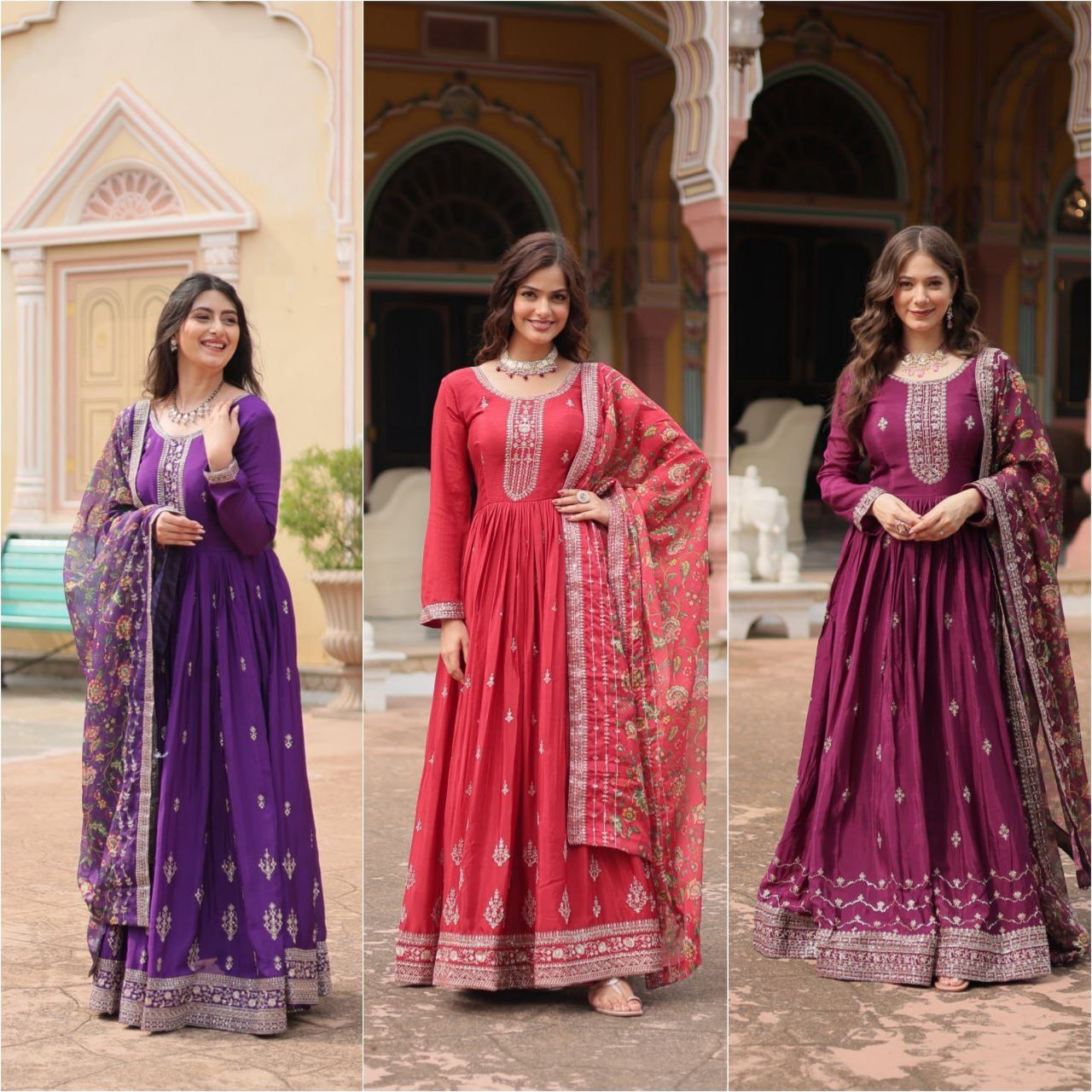 Bollywood Indio Pakistaní Salwar de Diseño Boda Kameez Largo Suit Fiesta Vestido