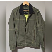 Prana Coat Mens  Olive Green Carter Field Jacket Insulated Outdoor
