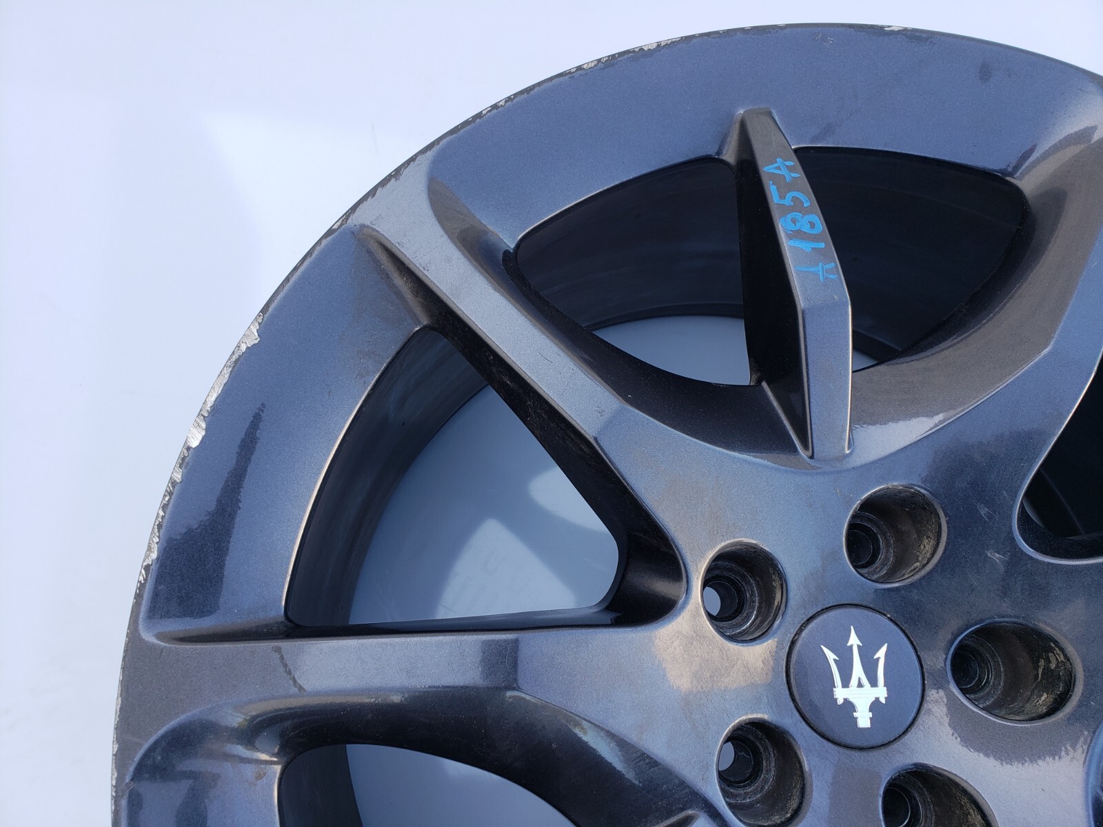 ✅ 13-19 OEM Maserati GranTurismo Rear Alloy Wheel Black Rim 10.5Jx20EH2 ET37.5