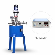1L High Pressure Reactor Autoclave Vessel w/ Temperature Controller SS304 22MPa