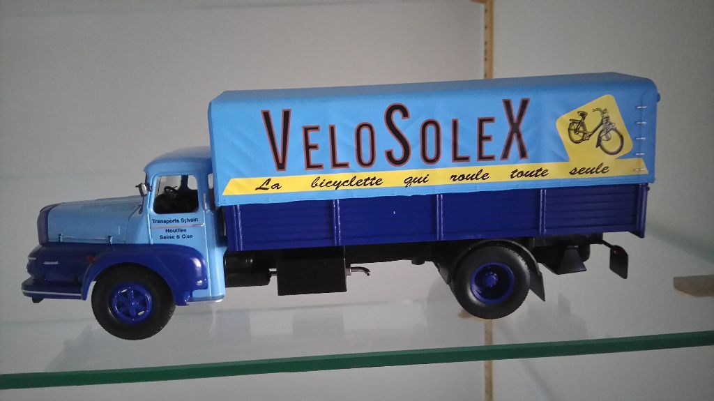 Miniature UNIC Izoard 1/43 Par Ixo Altaya – Camion De Livraison Métal, Neuf