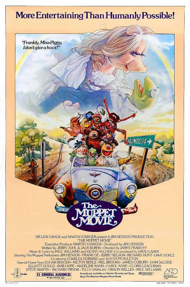 All About Movies - The Muppet Movie Poster Original One Sheet 1979