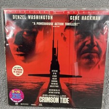 CRIMSON TIDE - Gene Hackman - LASERDISC -