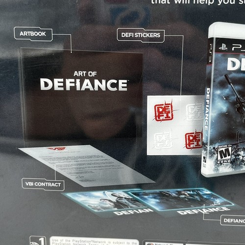 Defiance Von Bach Industries Trion Collector’s Edition Box Set For PS3 Sealed - Picture 12 of 12