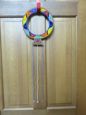 AFRICAN ETHNIC JEWELRY Maasai CEREMONIAL WEDDING NECKLACE COWRIE KENYA A
