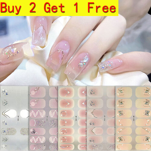 Nagelaufkleber-Set In Standardgröße Für Maniküre Nagellack Selbstklebende ↑