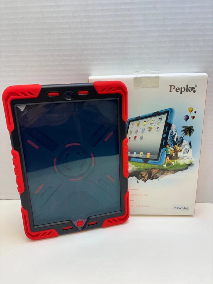 Pepkoo Spider Case For iPad Air 2,Shock Proof Case With Back Support - Image 4 of 4