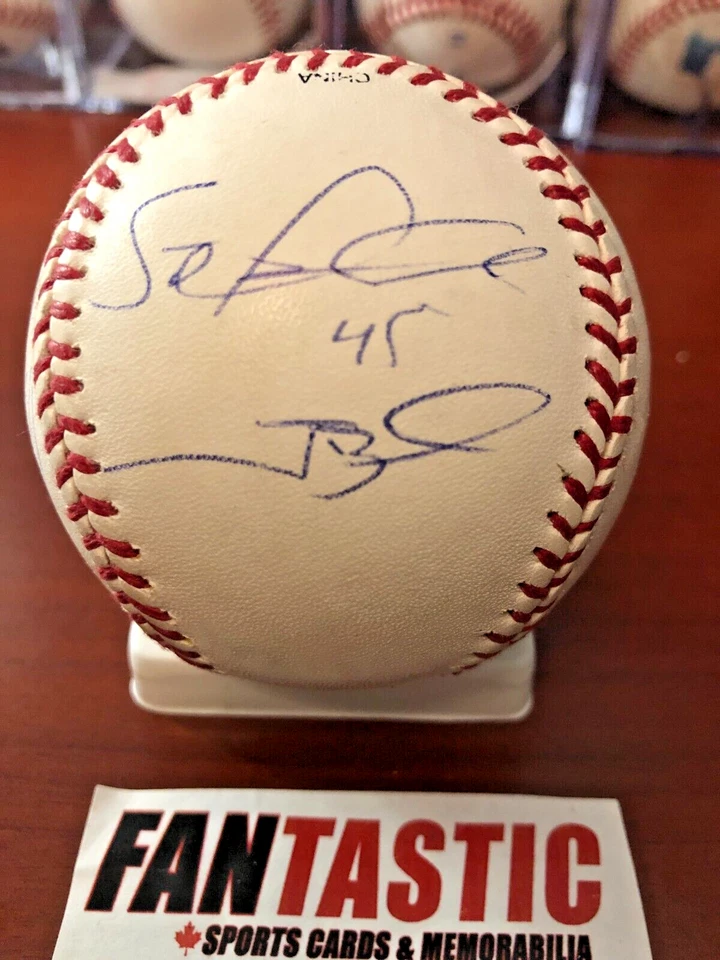 2003 Chicago Cubs Signed Rawlings OML Baseball  -  8 Autographs (See Desc) - Image 3 of 4