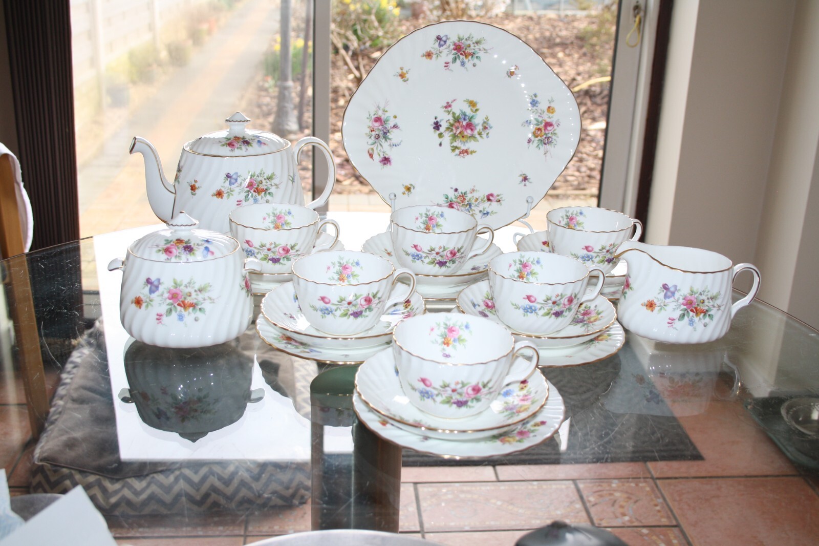 Vintage Minton Marlow tea set eBay