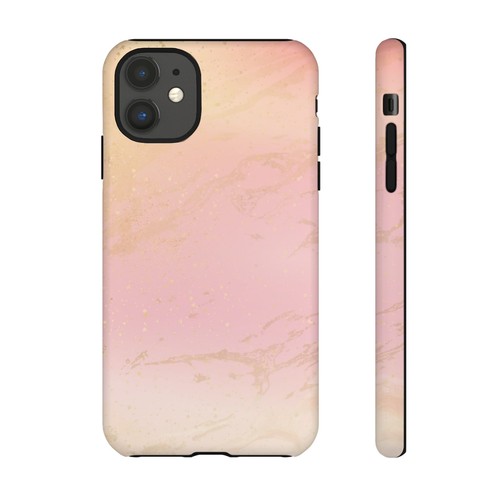 Boho Bohemian Chic Rose Gold Marble Tough Phone Case for iPhone, Galaxy, & Pixel - Picture 94 of 277