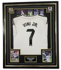 Framed Vinicius Jr Vini Jr Signed Shirt Autograph Jersey 2024 2025 BECKETT