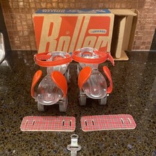 Vintage Kid's Chicago Roller Skates No. 101 Rainbow Scout w/ Key  Box EX cond.